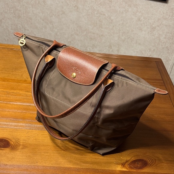 Longchamp Canvas Tote Purse - Picture 6 of 8